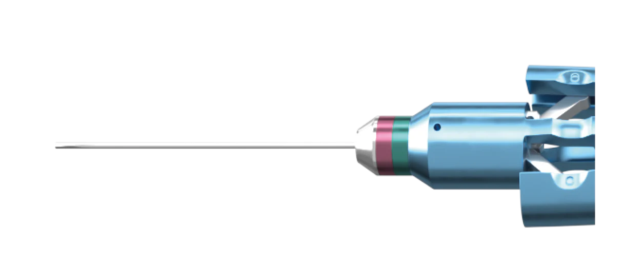 12-4013-25H End-Grasping  Forceps, Expanded Space between Branches, Attached to a Squeeze Handle, with RUMEX Flushing System, 25 Ga - Image 4
